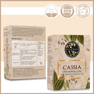 Soul & Scents: Cassia Essential Oil 10ml
