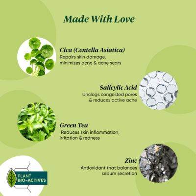 Dot & Key: Cica Calming Blemish Clearing Face Wash - 120ml