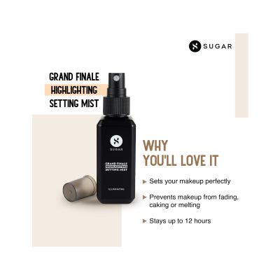 Sugar Cosmetics : Grand Finale - Dewy Setting Mist - 50ml