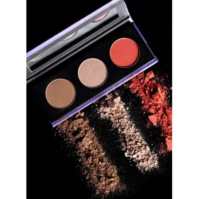 Sugar Cosmetics : Contour De Force - Face Palette with Lightweight Blush, Highlighter And Bronzer - 01 Subtle Summit -12gm