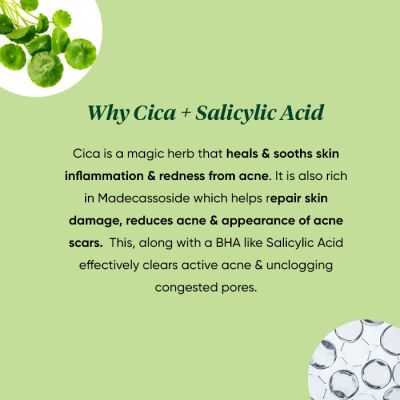 Dot & Key: Cica Calming Blemish Clearing Face Wash - 120ml