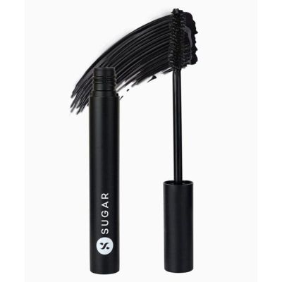 Sugar Cosmetics : Lash Of The Titans - Volumizing Mascara - 01 Black With A Bang (Black Mascara) - 5ml