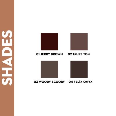 Sugar Cosmetics : Arch Arrival - Brow Definer - 04 Felix Onyx (Dark Blackish Brown Brow Definer) - 0.35