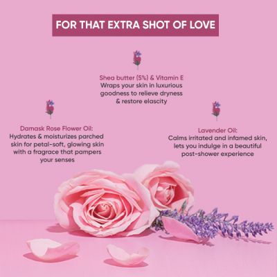 Dot & Key: Velvet Body Butter Damask Rose & Lavender With 5% Shea - 200ml