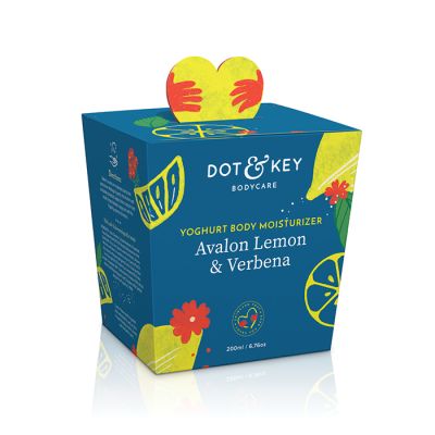 Dot & Key: Yoghurt Body Moisturizer Avalon Lemon & Verbena - 200ml