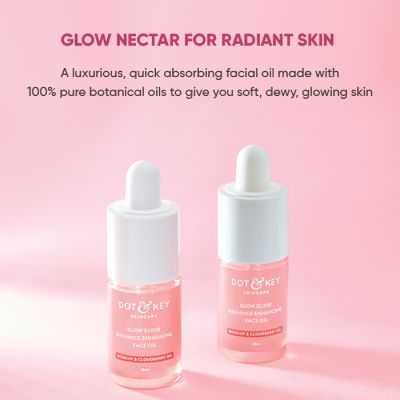 Dot & Key: Glow Elixir Radiance Enhancing Face Oil - 20ml