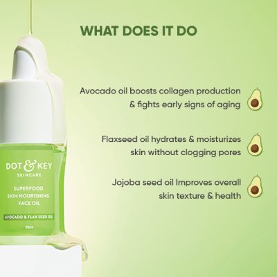 Dot & Key: Superfood Skin Nourishing Face Oil - 20ml