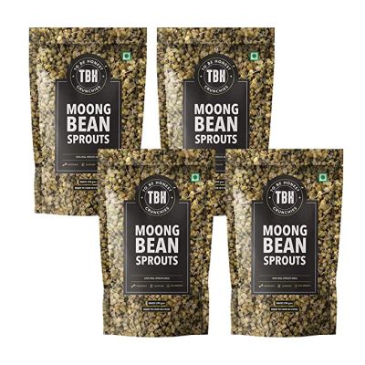 To Be Honest: Moong Bean Sprouts - Pack of 4 - 450 gm