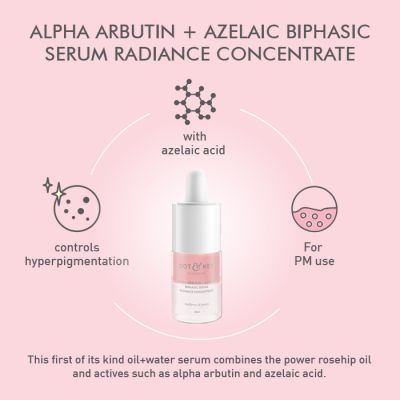 Dot & Key: Alpha Arbutin + Azelaic Biphasic Serum Radiance Concentrate - 20ml
