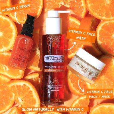Natural Vibes: Ayurvedic Vitamin C Skin Care Serum - 30 ml [CLONE]