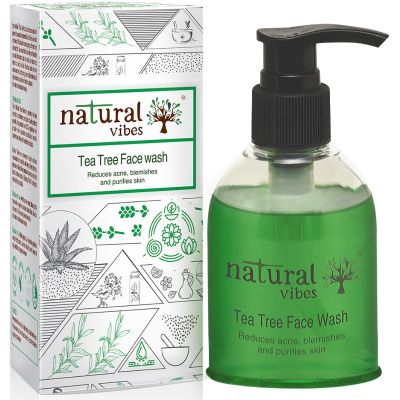 Natural Vibes: Ayurvedic Tea Tree Face Wash - 150 ml [CLONE]