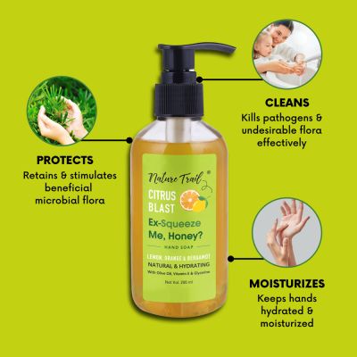 Nature Trail: Citrus Blast Hand Wash -  200 ml