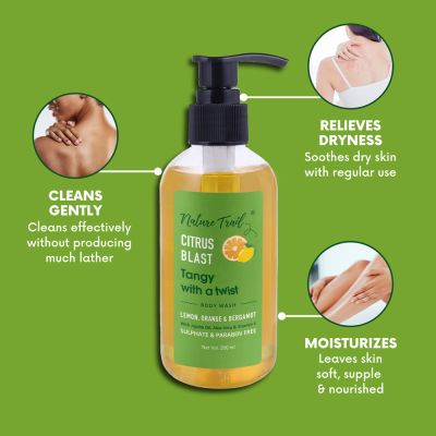 Nature Trail: Citrus Blast Body Wash - 200 ml