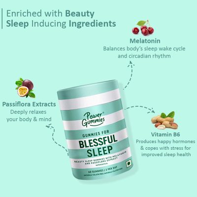 Power Gummies: Blessful Sleep - 60 Gummies