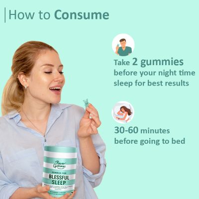 Power Gummies: Blessful Sleep - 60 Gummies
