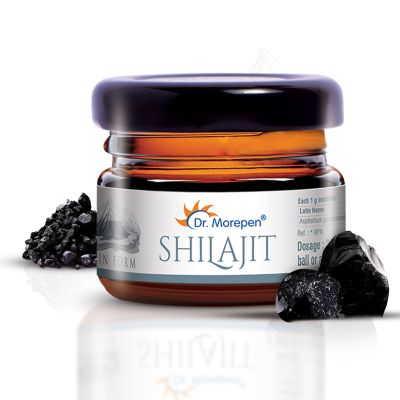 Dr. Morepen: Natural & Pure Himalayan Shilajit Resin - 126 gm