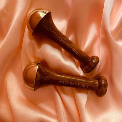 Natural Vibes: Kansa Face Massage Wand with FREE Gold Beauty Elixir Oil [CLONE]