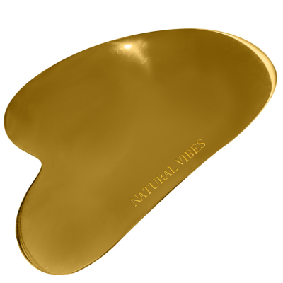 Natural Vibes: Kwansha ( Kansa + Gua Sha) Face Massager with FREE Gold Beauty Elixir Oil [CLONE]