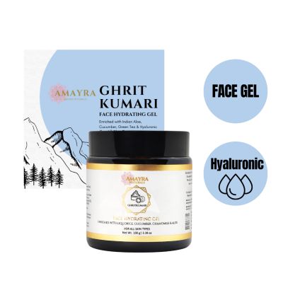 Amayra Naturals: Ghritkumari Face Hydrating Gel  Soothe & Heal - 100 gm
