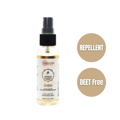 Amayra Naturals: Natural Insect / Mosquito Repellent  | DEET Free | Body Spray - 50 ml