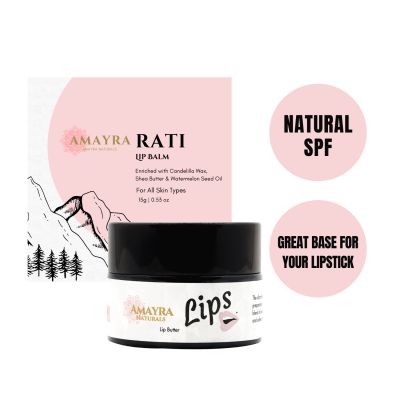 Amayra Naturals: Rati - Watermelon Mandarin Lip Butter - 15 gm