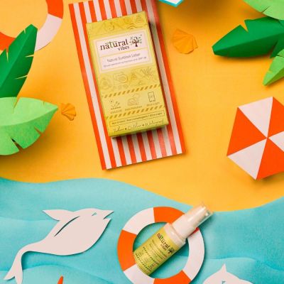 Natural Vibes: Sunscreen Lotion with SPF 30 - 30ml [CLONE]