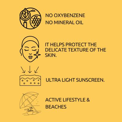 Amayra Naturals: Oxybenzone Free Mineral Sunscreen | SPF 50 | Active Lifestyle - 100 ml