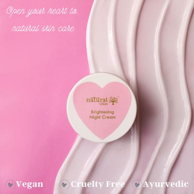 Natural Vibes: Glow & Brightening Night Cream - Advance Repair & Hydration with Natural Retinol - 20gm [CLONE]