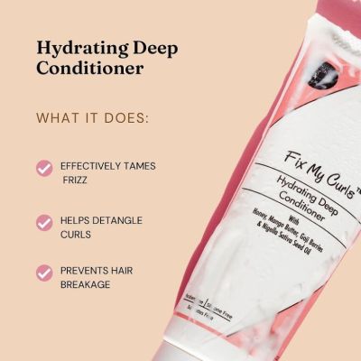 Fix My Curls : Hydrating Deep Conditioner For Curly And Wavy Hair - 100ml