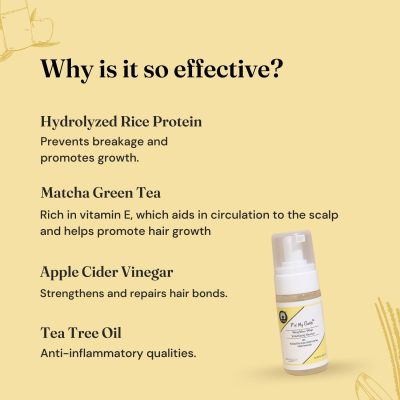 Fix My Curls : Weightless Whip Volumizing Mousse for Wavy and Curly Hair - 100ml