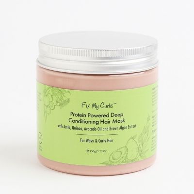 Fix My Curls : Protein Powered Deep Conditioning Mask - 150 gm