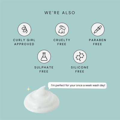 Fix My Curls : Cleansing Shampoo for Curly and Wavy Hair - 100ml