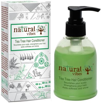Natural Vibes: Ayurvedic Tea Tree Hair Conditioner - 150 ml [CLONE]