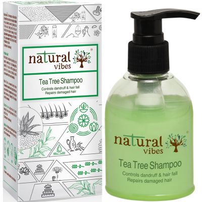 Natural Vibes: Ayurvedic Tea Tree Shampoo - 150 ml [CLONE]