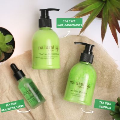 Natural Vibes: Ayurvedic Tea Tree Hair Conditioner - 150 ml [CLONE]