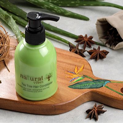 Natural Vibes: Ayurvedic Tea Tree Hair Conditioner - 150 ml [CLONE]