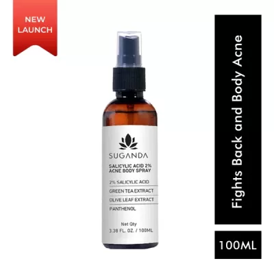 Suganda: Salicylic acid 2% body spray