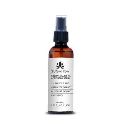 Suganda: Salicylic acid 2% body spray