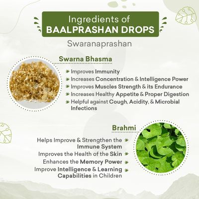 BabyOrgano: Swarnaprashan Drops for Kids | Suvarnaprashan Immunity Booster with 24CT Gold Extract 15ml