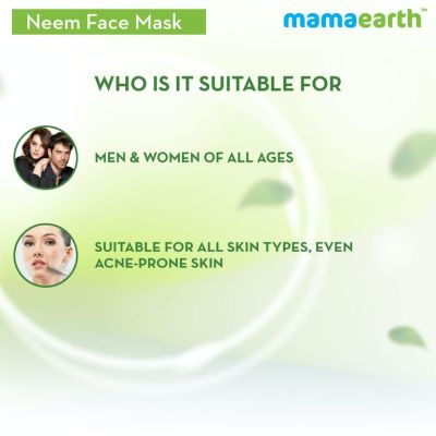 Mamaearth: Neem Face Pack for bright skin - 100ml