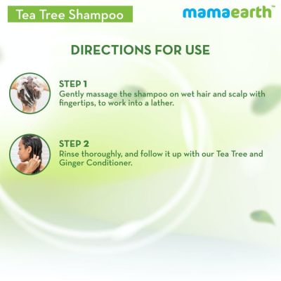 Mamaearth: Tea Tree Shampoo for Dandruff Free Hair - 250ml