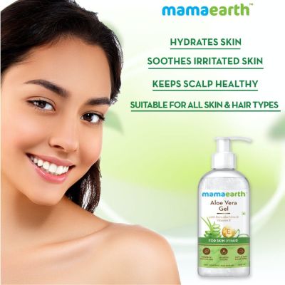 Mamaearth: Aloe Vera Gel For Face - 300ml