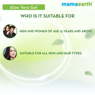 Mamaearth: Aloe Vera Gel For Face - 300ml