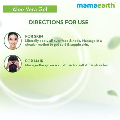 Mamaearth: Aloe Vera Gel For Face - 300ml