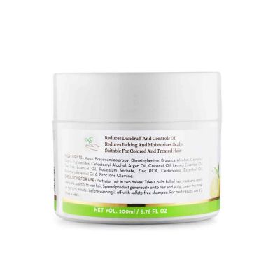Mamaearth: Anti Dandruff Tea Tree Hair Mask - 200ml