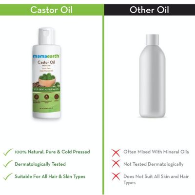 Mamaearth: 100% Pure Castor Oil - 150ml