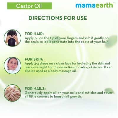 Mamaearth: 100% Pure Castor Oil - 150ml
