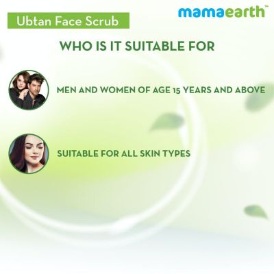 Mamaearth: Ubtan Face Scrub for fresh skin - 100 g