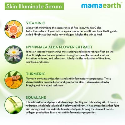 Mamaearth: Skin Illuminate Vitamin C Serum -  30gm