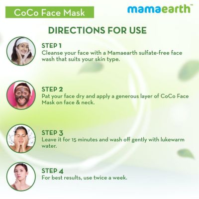Mamaearth: CoCo Face Mask for detoxification - 100gm